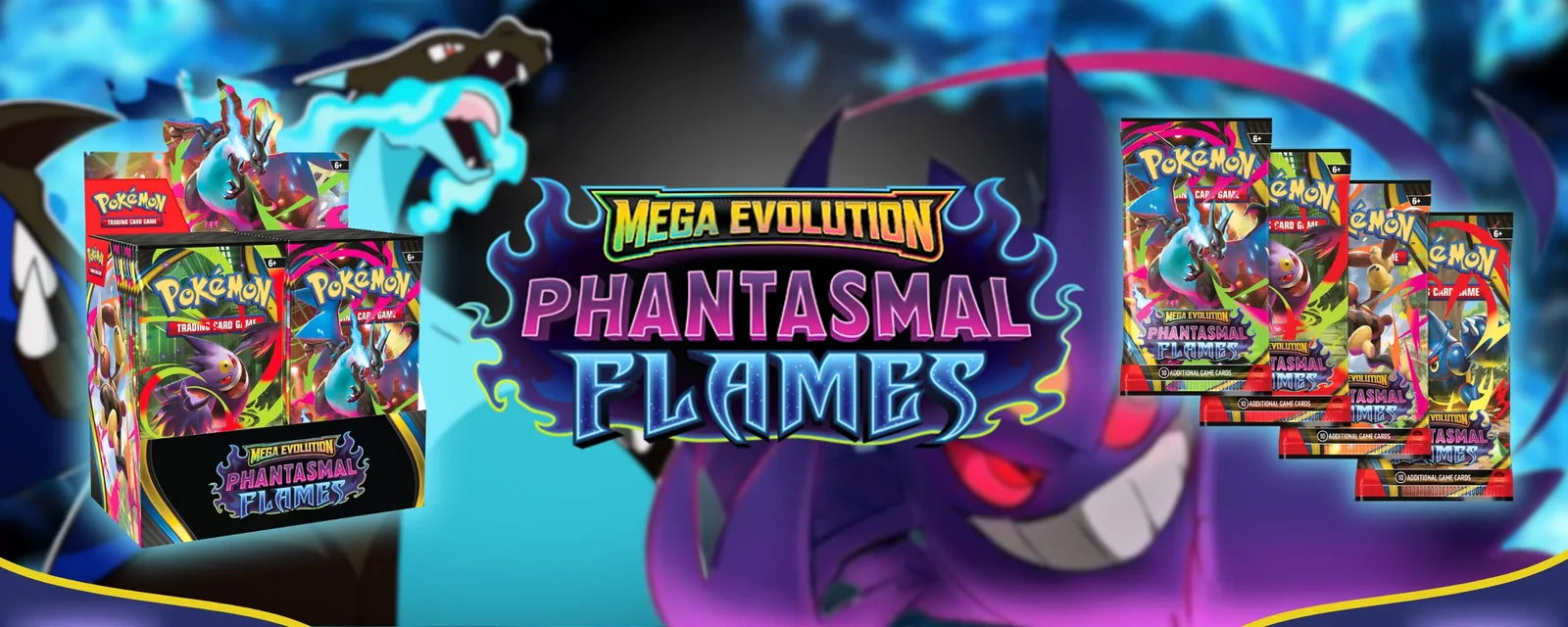 Pokémon TCG: Mega Evolution — Phantasmal Flames, na zalihi
