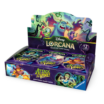 Disney Lorcana TCG: Attack of the Vine! Booster Display (24 Packs)