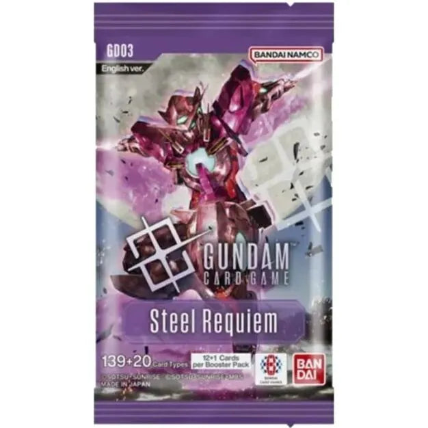 Gundam Card Game: Steel Requiem Booster Pack GD03