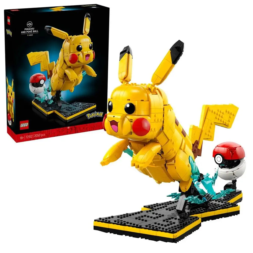 LEGO Pokémon 72152 Pikachu and Poké Ball (2050 pcs)