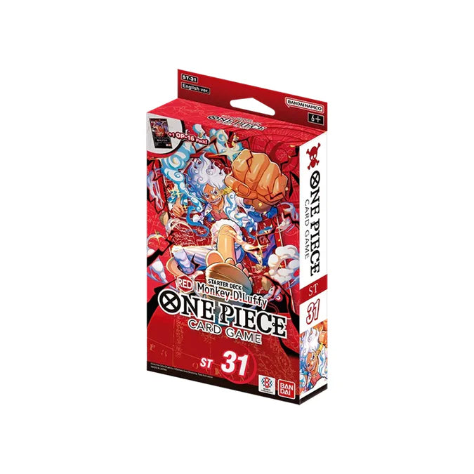 One Piece Card Game: Starter Deck ST-31 – Red Monkey.D.Luffy