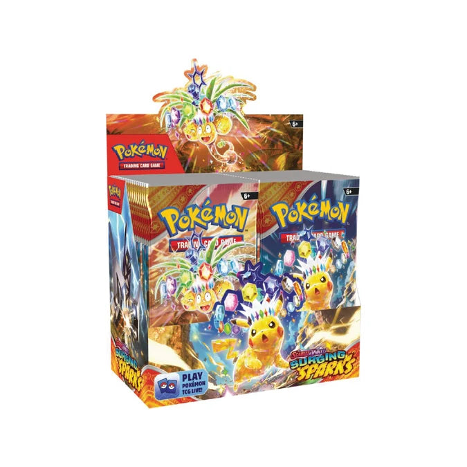 Pokémon TCG: Scarlet & Violet — Surging Sparks Booster Display (36 Packs)