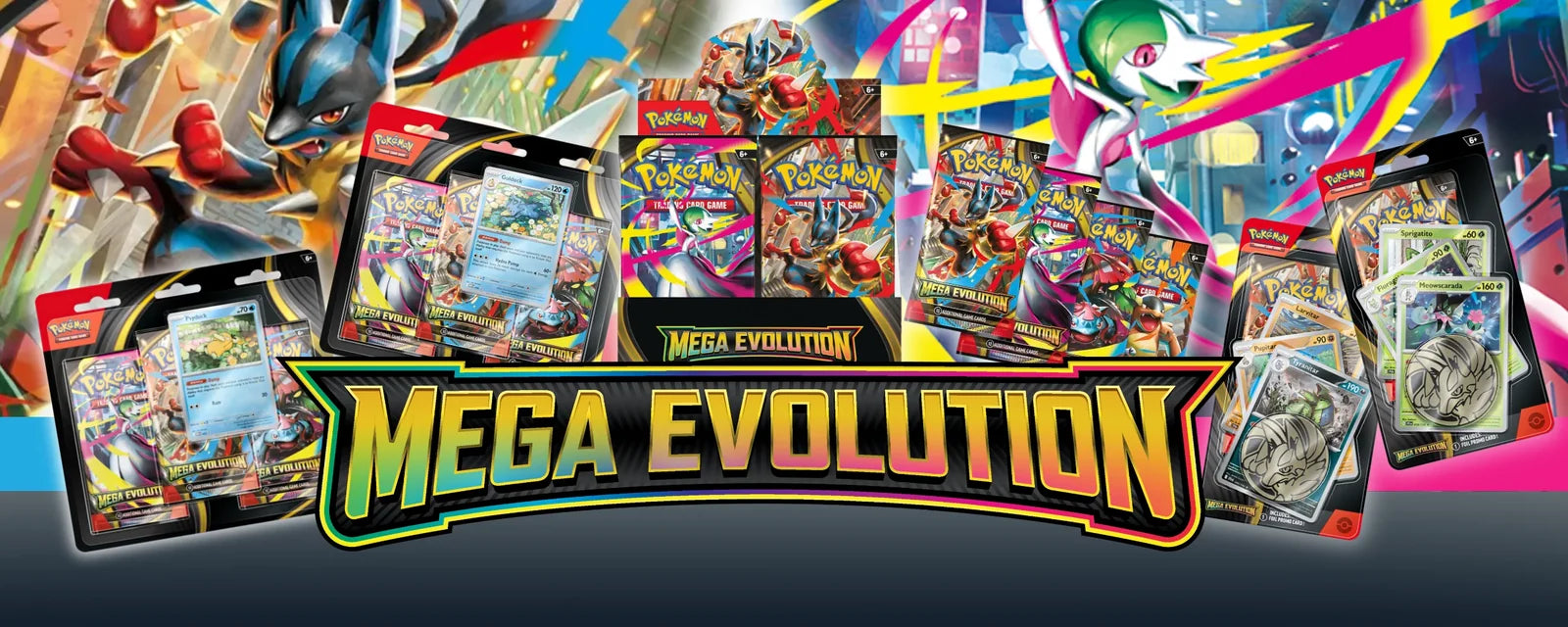 Pokémon TCG: Mega Evolution — cijela ponuda